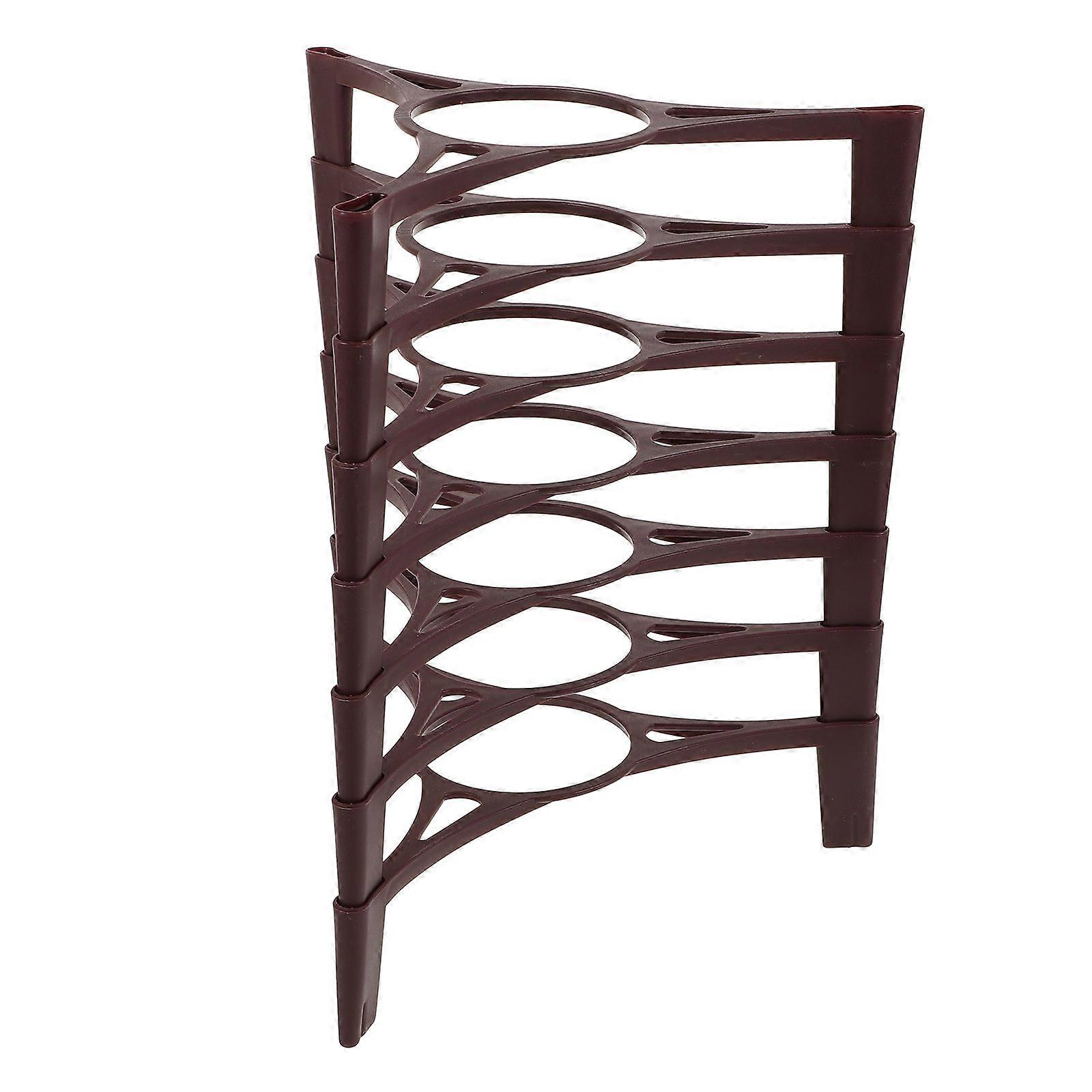 Tea Cake Storage Multi-Layer Stand Plastic Minimalist Style Dining Room Decor 1Pack