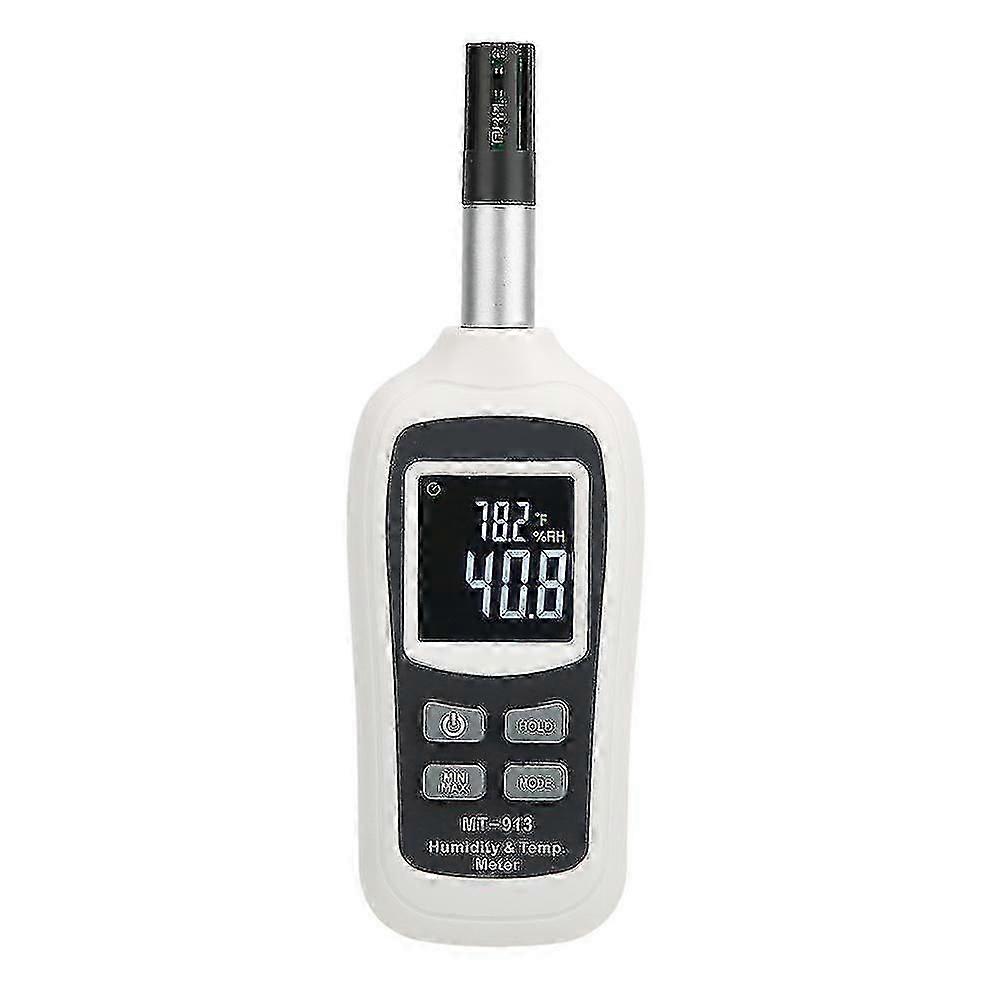 Mt 913 non contact portable handheld digital temperature humidity meter hygrometer thermometer