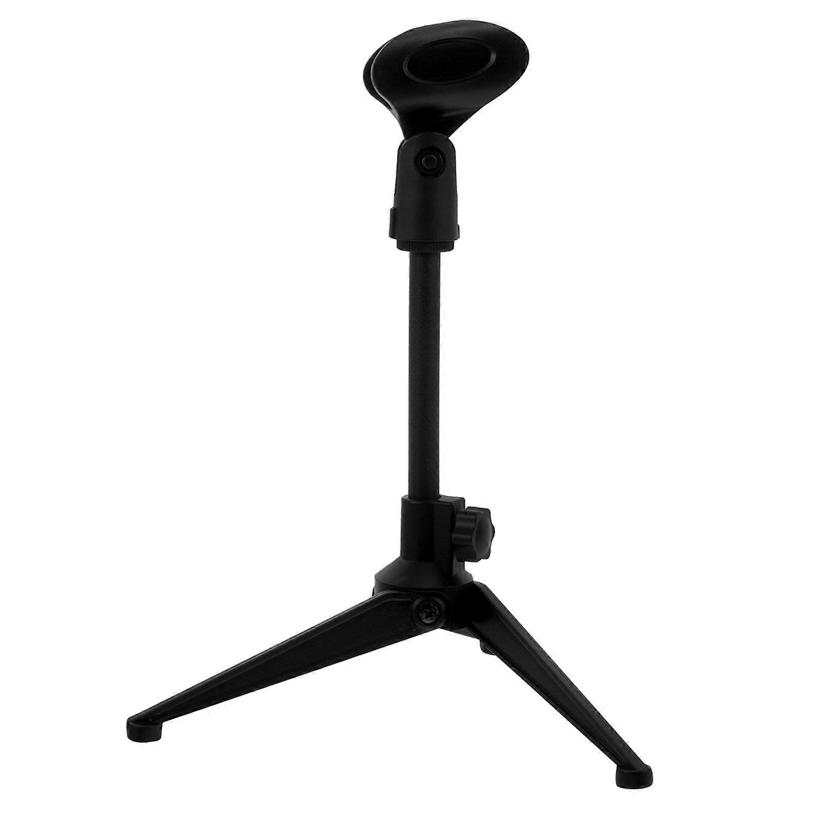 Desk Mic Arm Tripod Mic Holder Stand with Clamp for Microphone Stable Placement 1Pcs