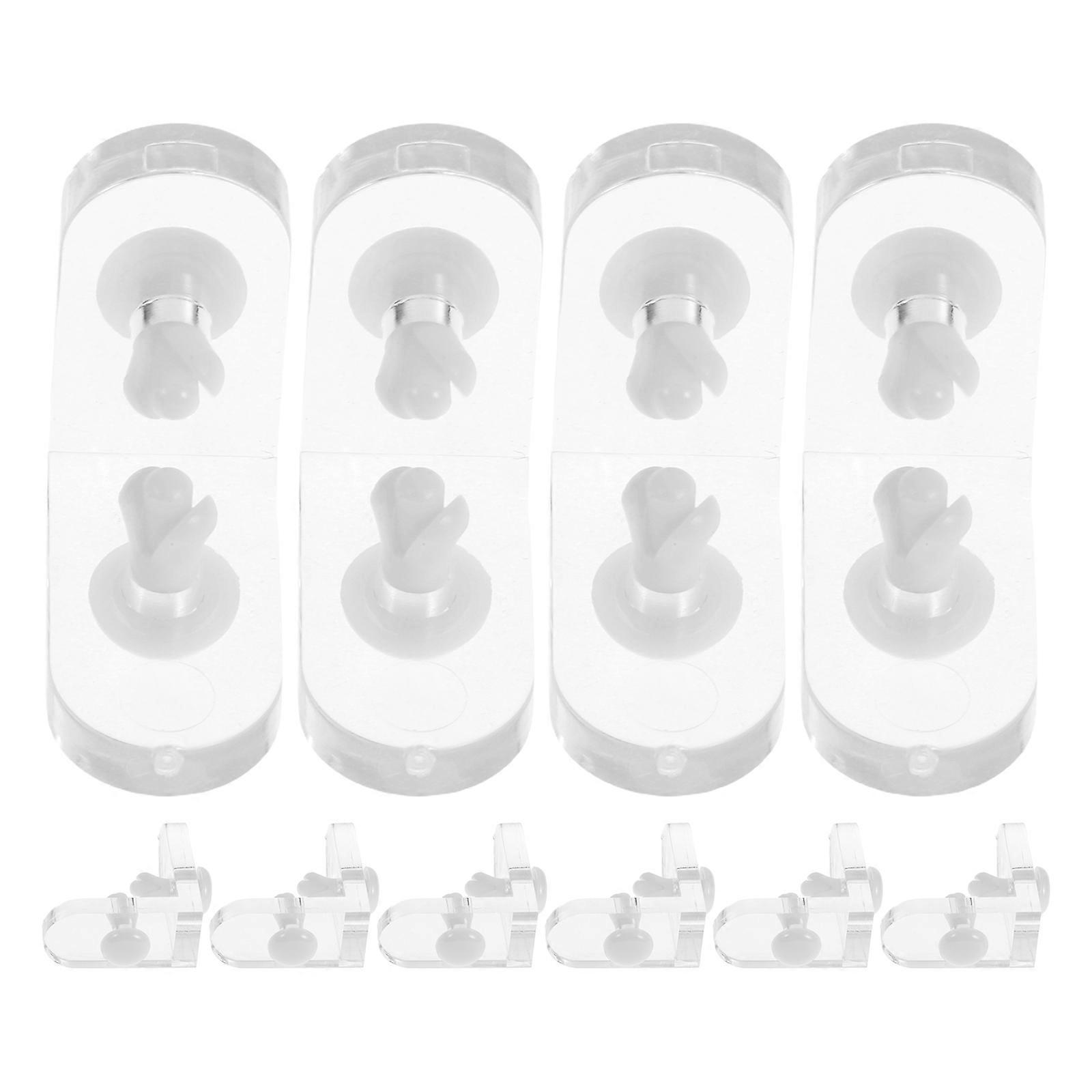 Corner Code Decorative Corner Brackets Transparent Acrylic Watches Display Protection Prevention 2.00X2.00X1.00CM 10 Sets