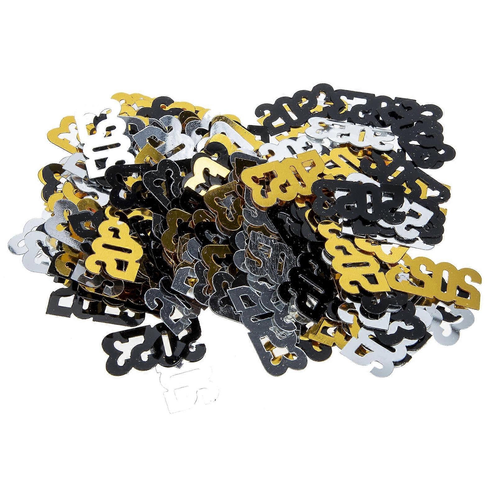 Delicate Confetti for Year Party Supplies – Table Ornament to Create Cheerful Ambiance for Celebrations and Festivals