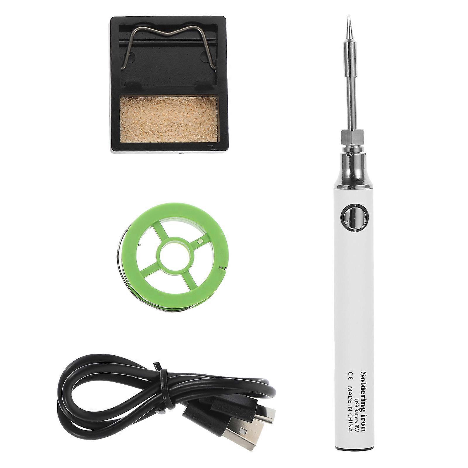 Electronic Soldering Iron Set Cordless Welding Tool Portable Rechargeable Multi-functional 1Set