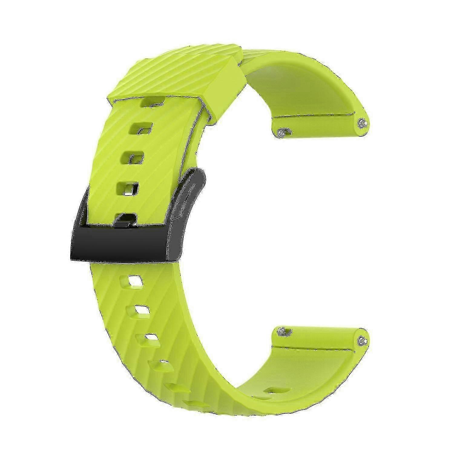 For Suunto 7 Solid Color Silicone Watchband