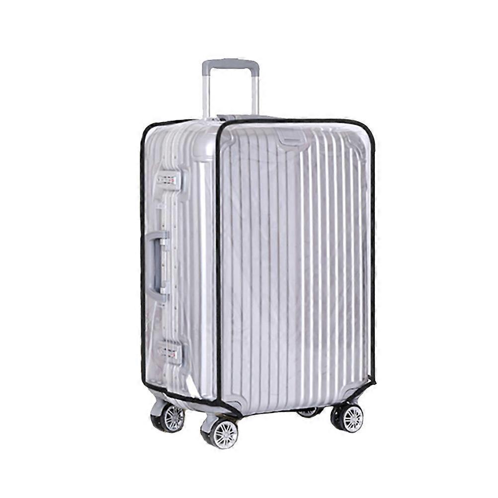 Protective Covers for Luggage Transparent Travel Luggage Case Cover 18 Inches Dustproof Scratch Resistant 1Set