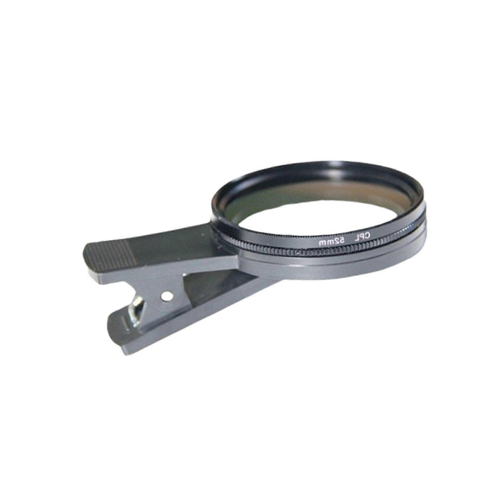 52Mm Circular Polarizing Filter - Universal Clip-On Lens For Mobile Photography