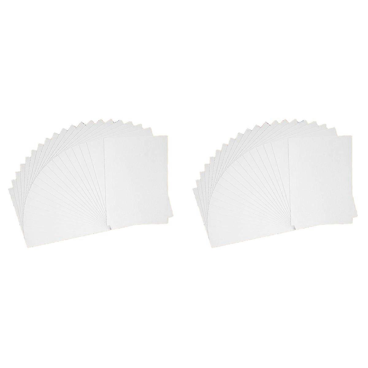 60 Sheets Watercolor Paper, Cold 50% Cotton (7.68x5.31 Inch)