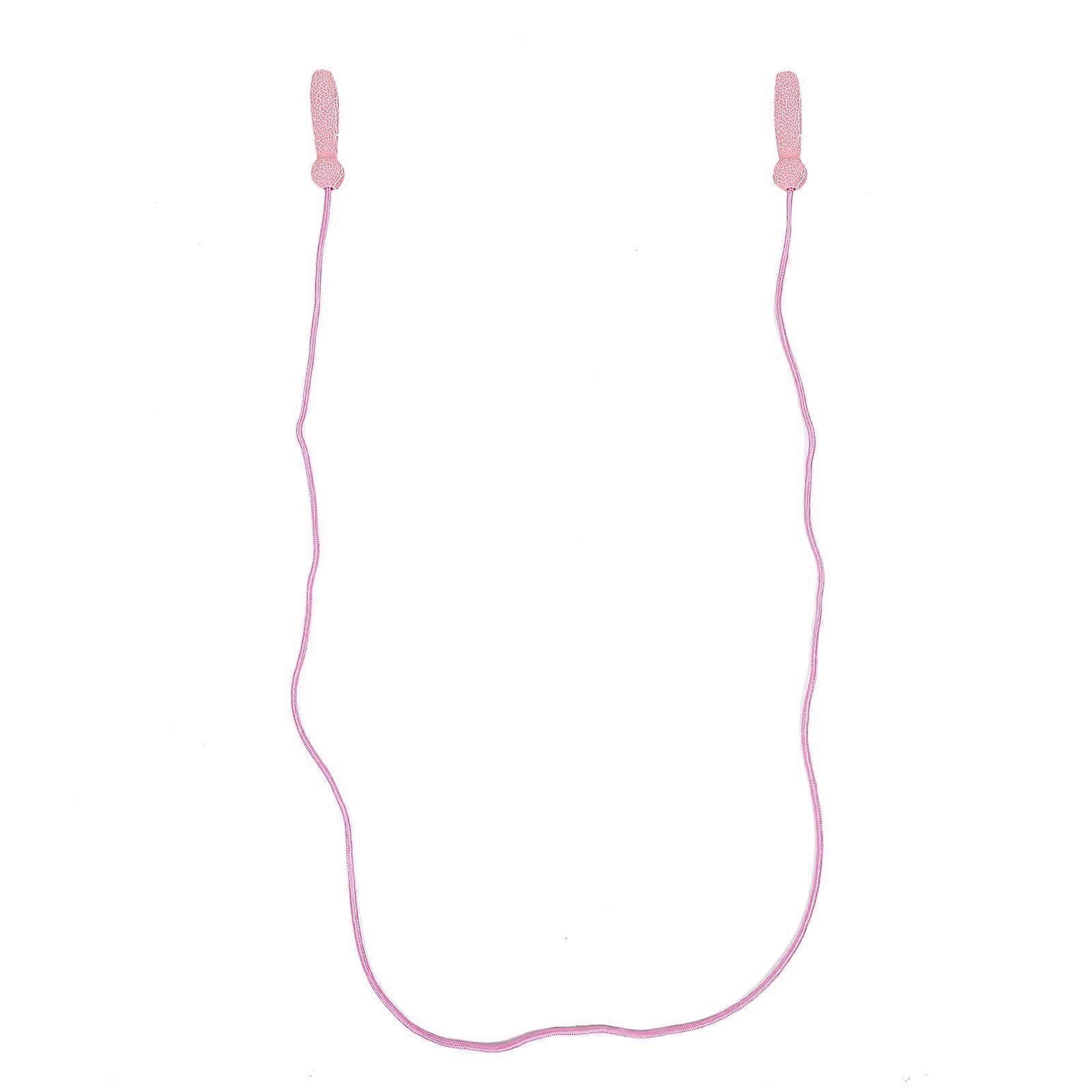 Pink Adjustable Jump Rope for Playing Made of Synthetic Material Lightweight and Durable 1pc
