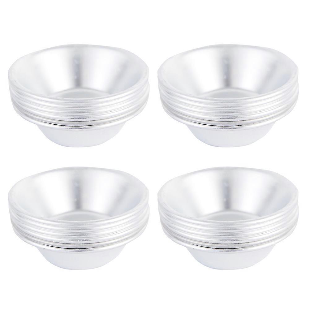 Pudding Molds Multi- Kitchen Aluminum Alloy Making Pies 25Pcs
