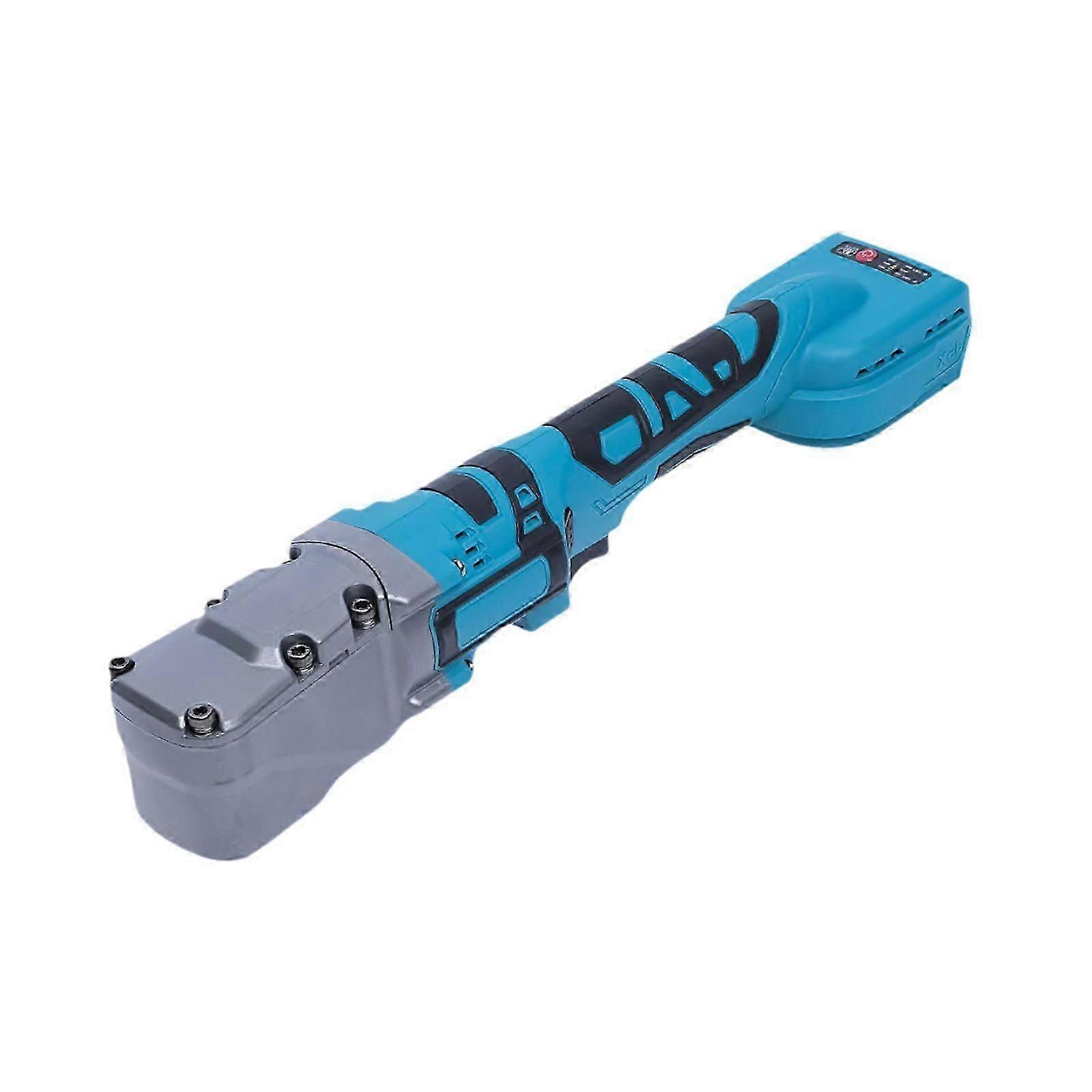 Cordless Electric Ratchet Wrench with Nonslip Handle and LED Lights for Enhanced Torque Performance