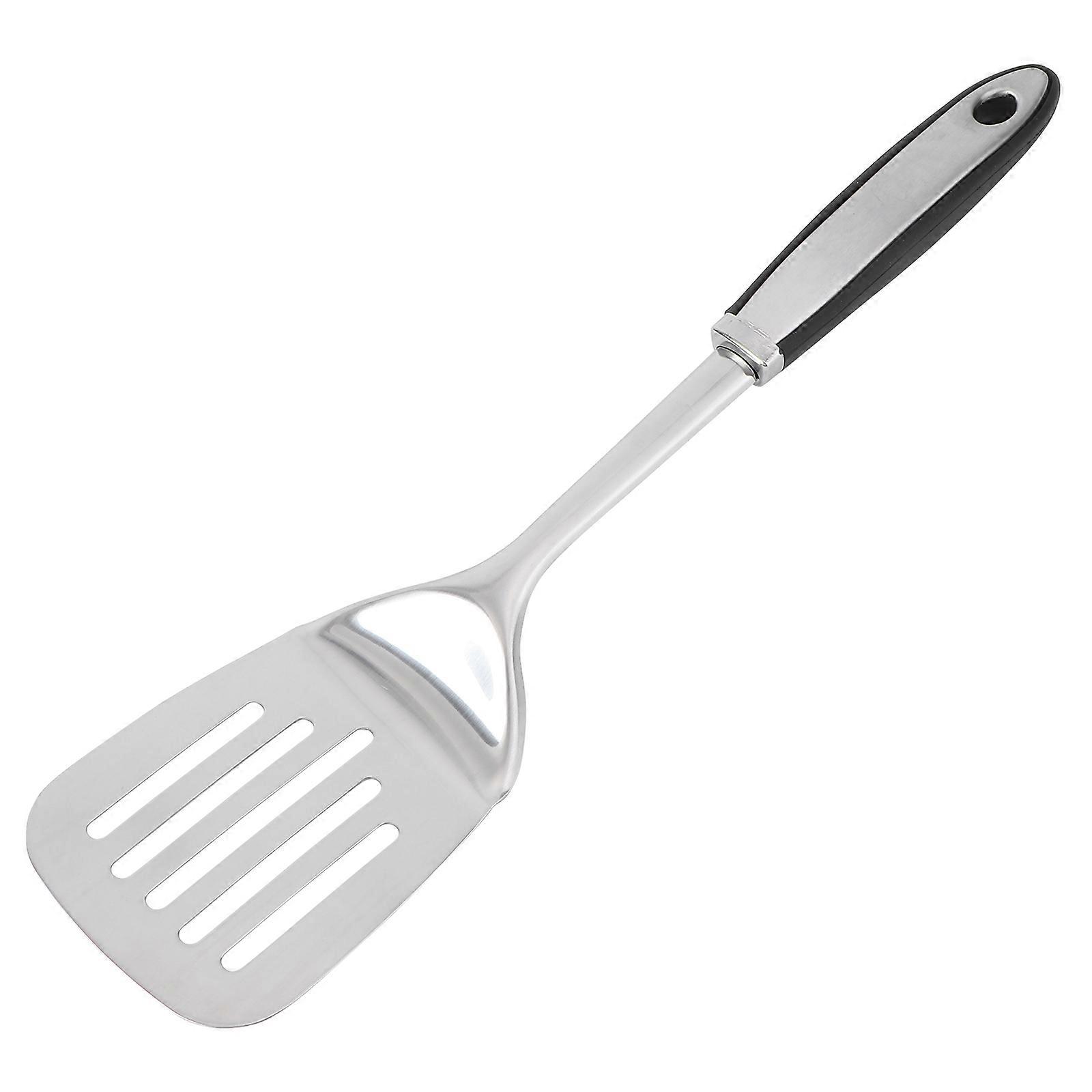 Turner for Kitchen Use, Slotted to Reduce Grease in Pan