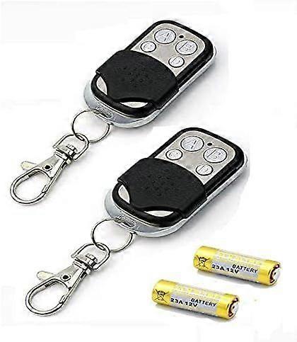 Universal Door Remote 433.92MHZ + 2 Free Batteries NOTE, ROLLING CODE REMOTES WILL NOT BE COPYED - PLEASE MAKE SURE YOUR REMOTE IS NOT PROTECTED.