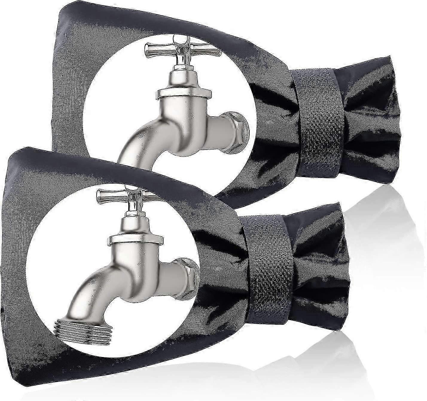 Winter Outdoor Tap Cover, 2pcs Thickened & Waterproof Protector