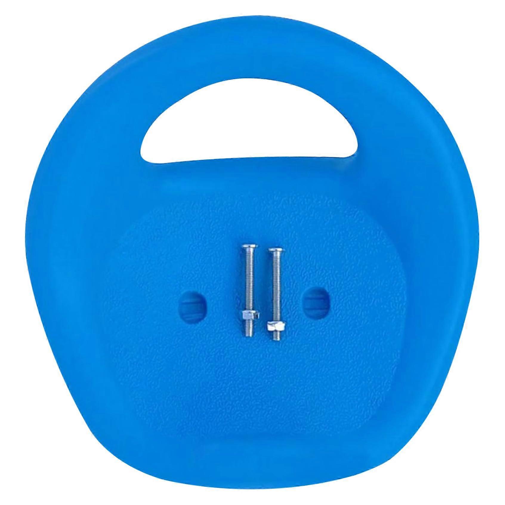 Kids Tricycle Seat 9.8 x 10.2 Inch Thickened Toddler Tricycle Seat with Handle Screw Holder Single Color Replacement Tricycle Blue Children's Tricycle