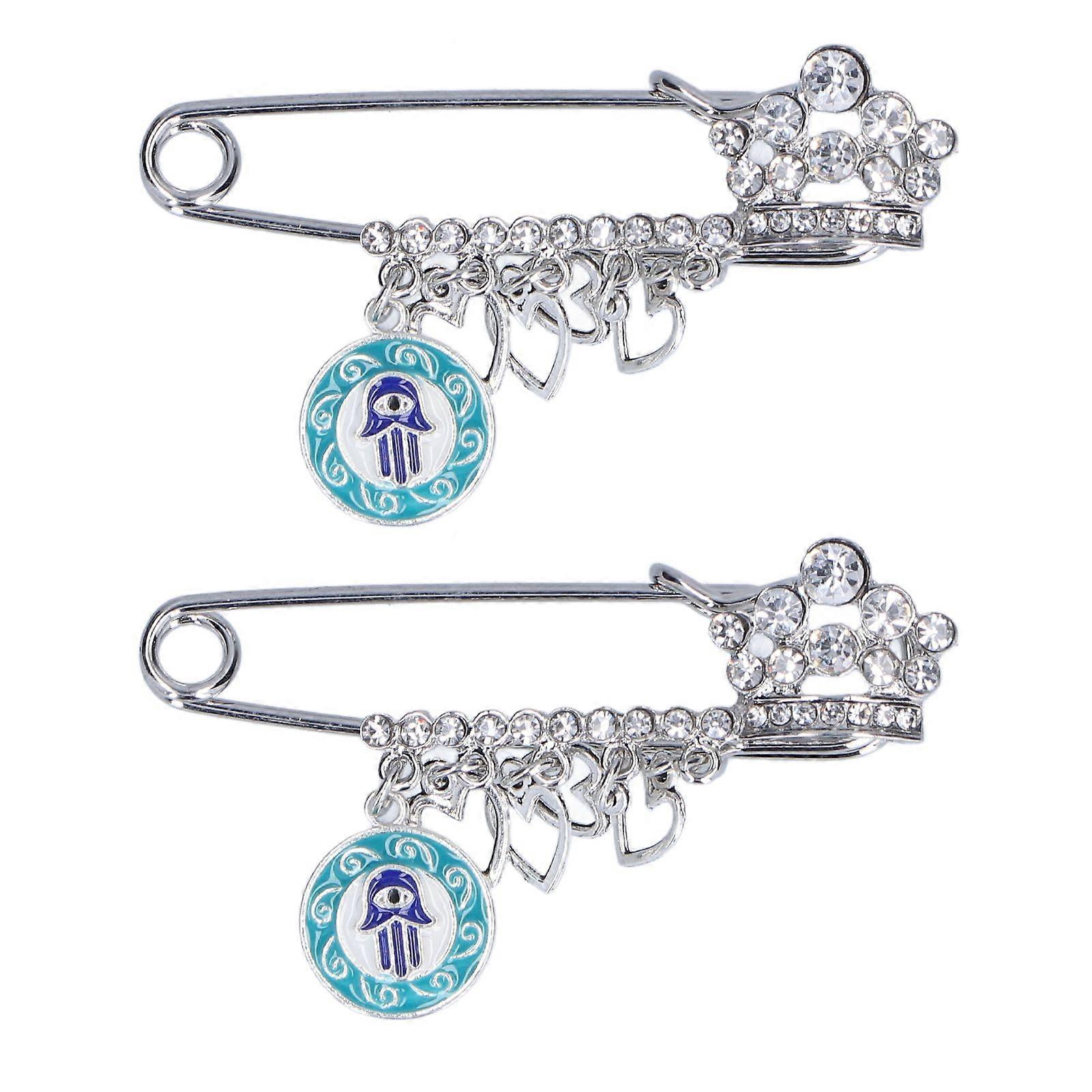 2025 Latest Model  2pcs Brooch Durable Elegant Style Decorative Attractive