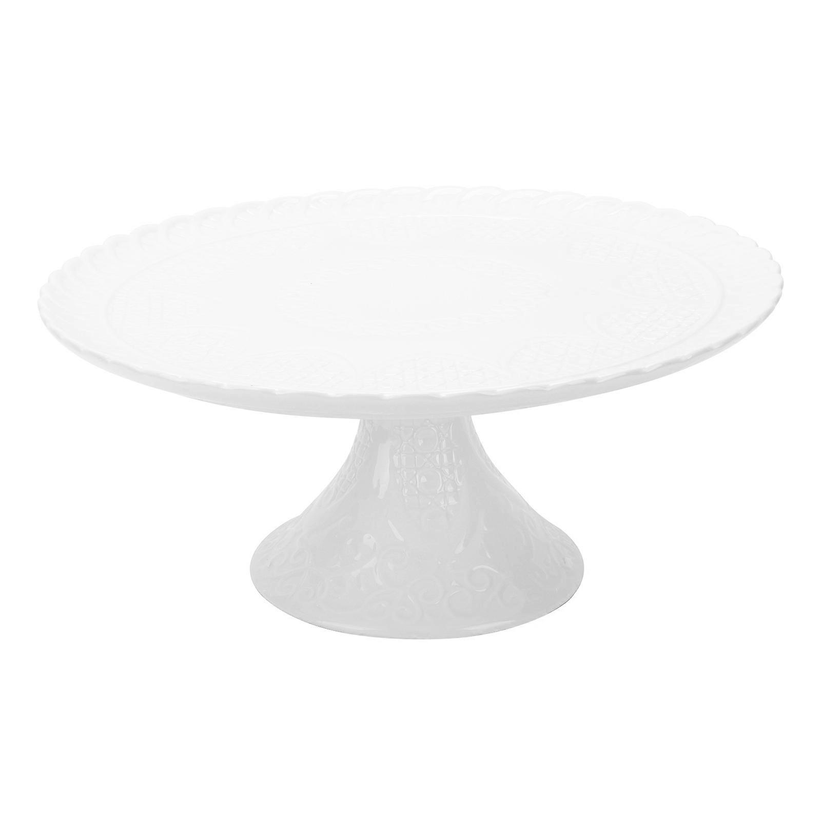 Ceramic Dessert Holder Cake Stand Family Reunions 30x30cm Pastry Display 1Set