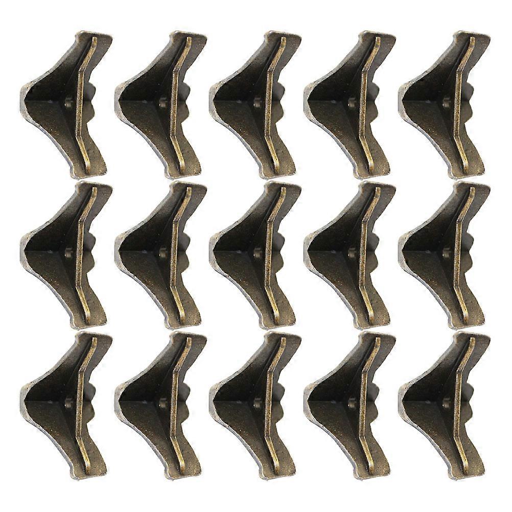 Support Legs Metal Replacement Furniture Feet Coffee Color 25X2Cm For Homeowners 24Pcs