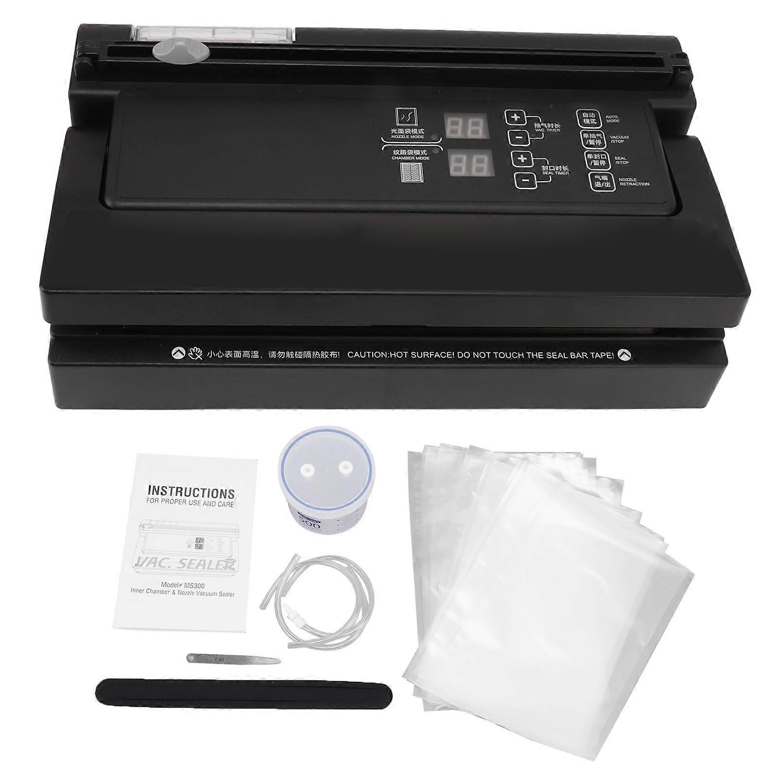 30cm Home Automatic Vacuum Sealer with EU Plug for 220V