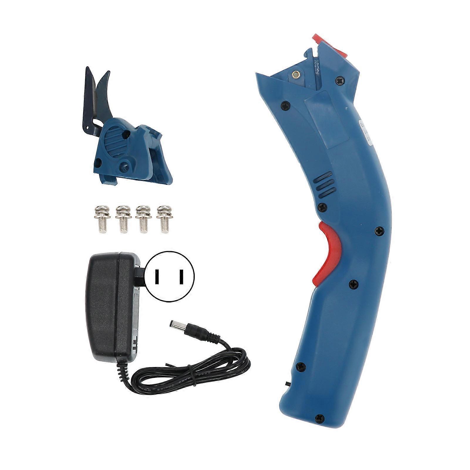 Electric Fabric Shears Scissors Portable Cloth Cutter Tailoring Trimming Tool