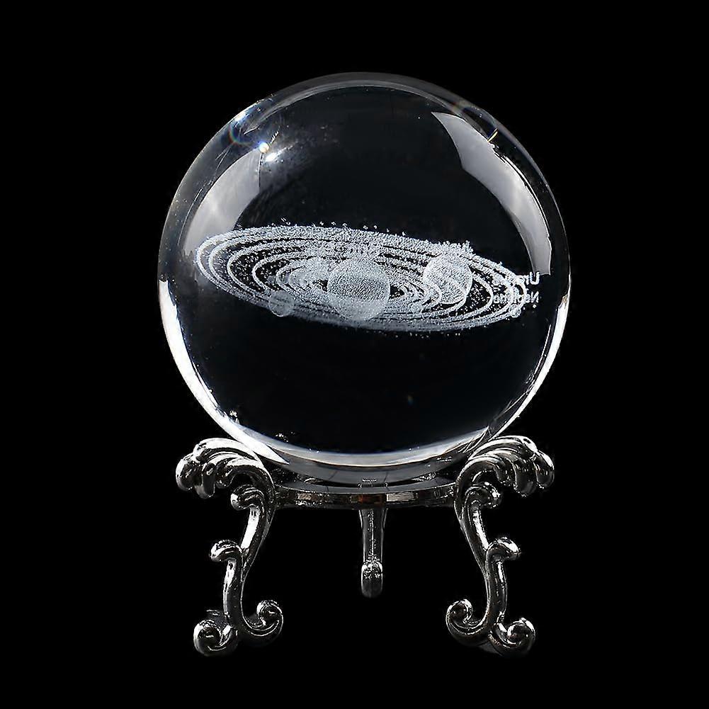 60 mm Clear Crystal Ball Glass Balls with Stand for Fortune Tellers Magic Shots