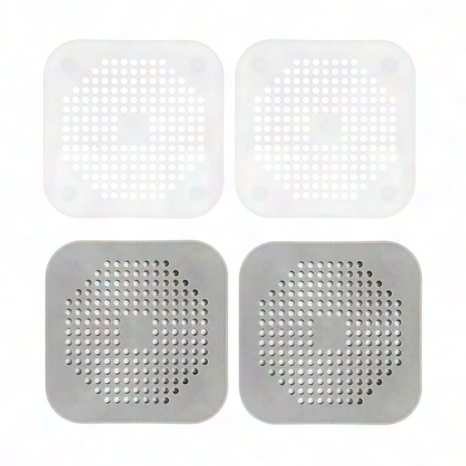 Silicone Drain Cover With Suction - Kitchen & Shower Use