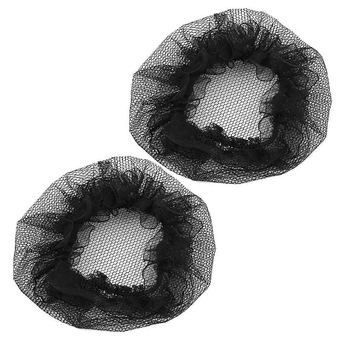 2 x Black Nylon Nets for Women