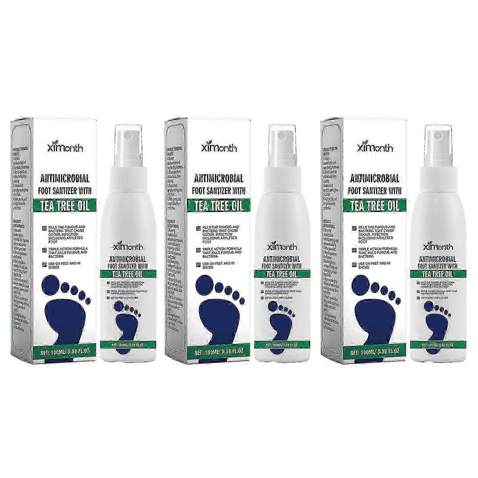 תרסיס Clear Foot Sanitizer תרסיס ציפורניים מתקדם לכף הרגל Care_Lucky_B יומי לכף הרגל