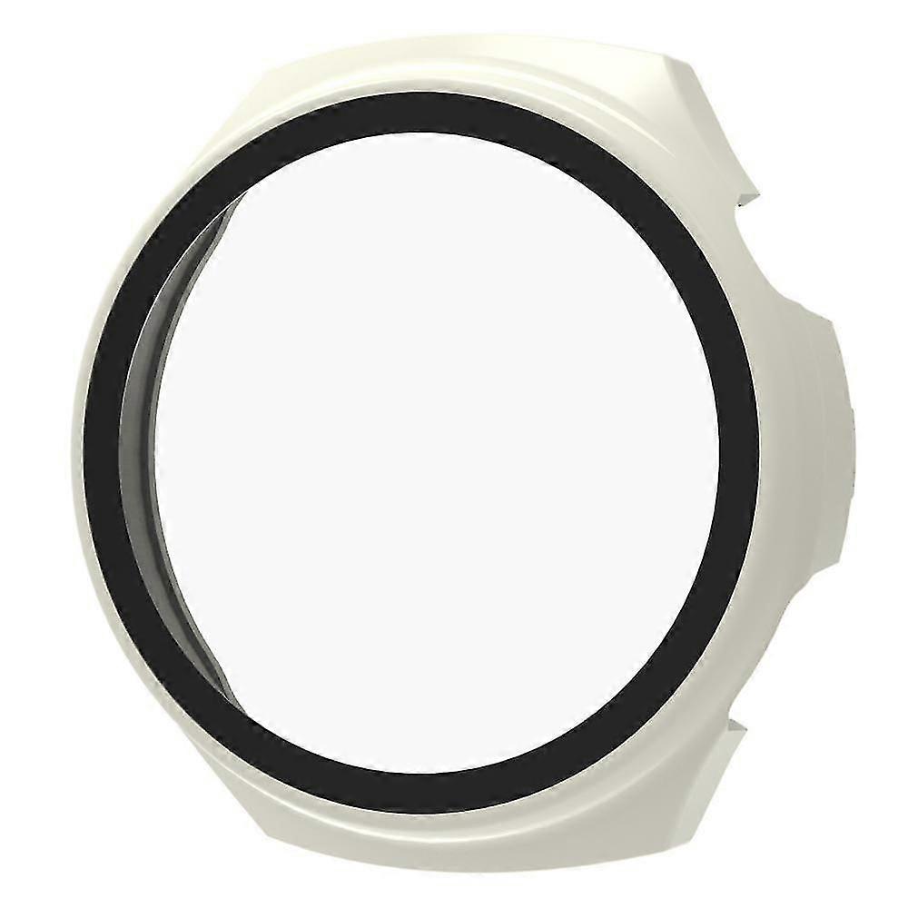 Capa rígida de PC antirriscos com película de vidro temperado para Huawei Watch 4 Pro