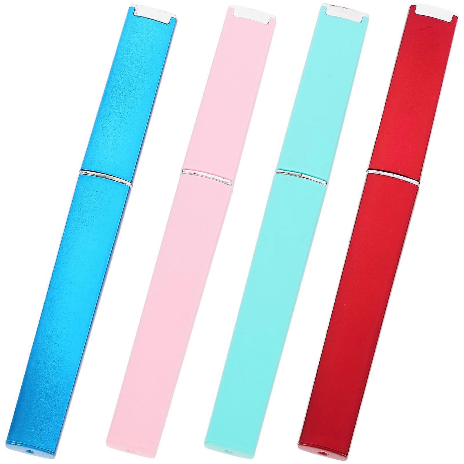 Professional Crystal Glass Nail Files with Double Sided Surface for Shaping Nails 4 Pieces