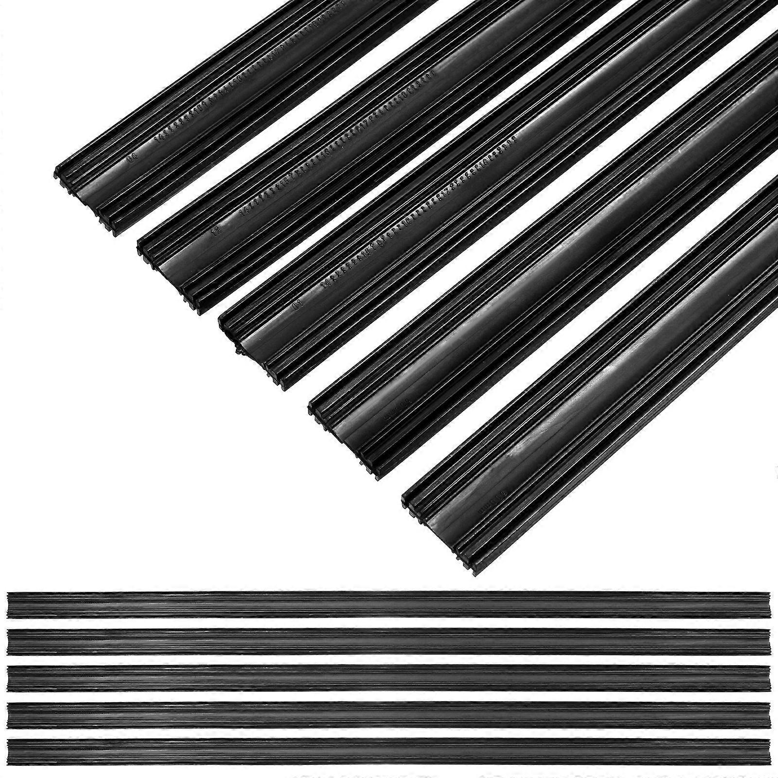 10 Pcs Car Windshield Wiper Rubber Refill Strips for Most Vehicles and Trucks