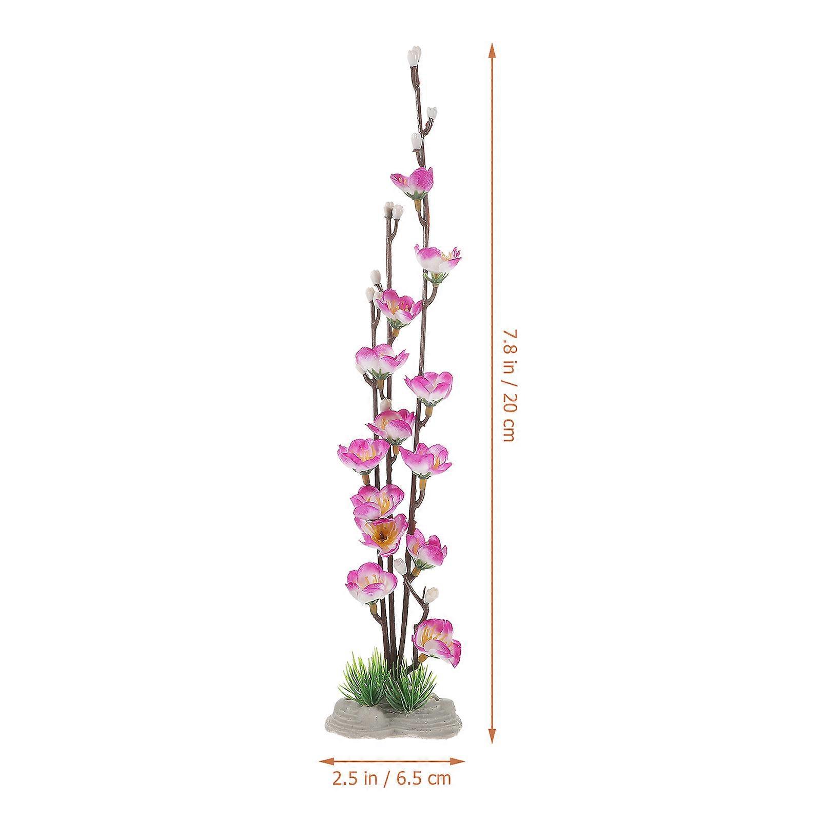 Artificial Flower Sushi Plate Decorations Realistic Modeling For Japanese Cold Dishes 20X6.5X5.5CM Plastic 1Pack