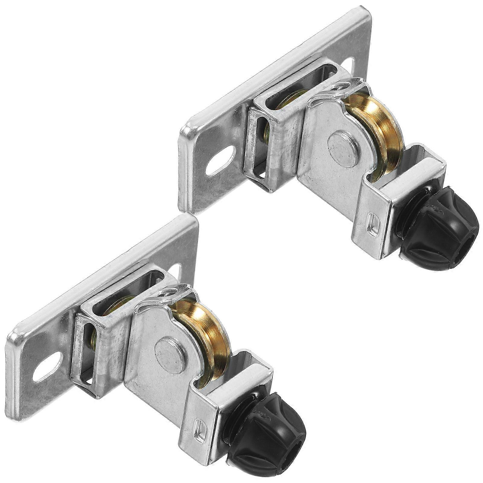 Clothesline Pulley Replacement Kit Made of Stable Steel Material for Home Use 2pcs
