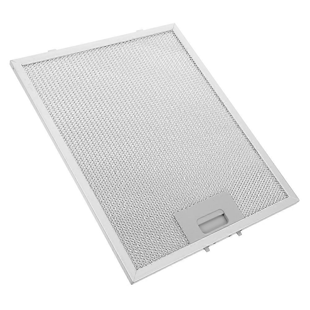 Range Hood Replacement Filter For Kitchen Ventilation Equipment Rectangular Silver Grease Filtration 1Pack
