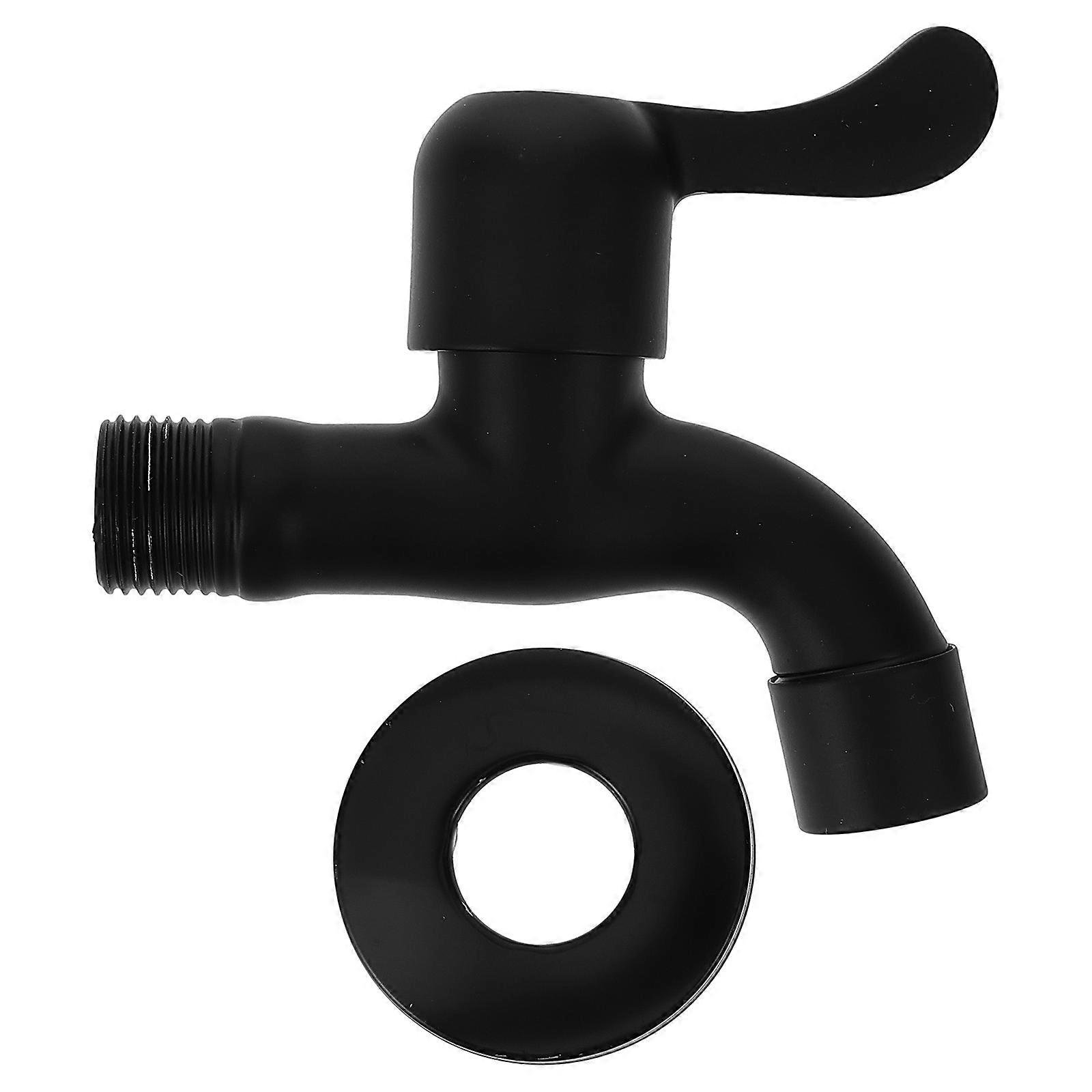 Wall Mounted Kitchen Faucet Elegant Design Style Threaded Spout For Washing Machine Accessory 1Pack