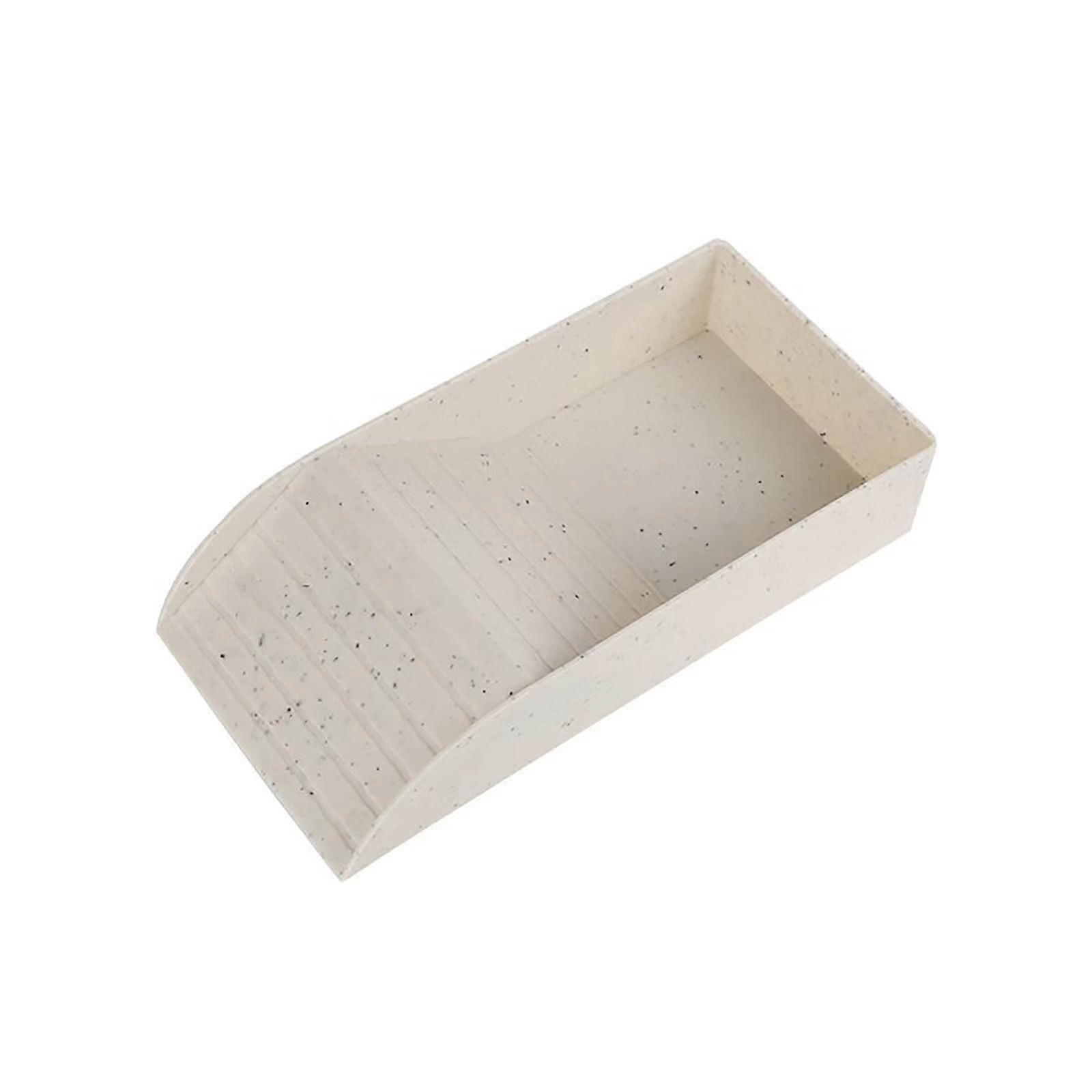 Soaking Turtle Bathing Basin for a spalike reptile experience. Easy to clean, durable. (Beige, 30.5X15CM)