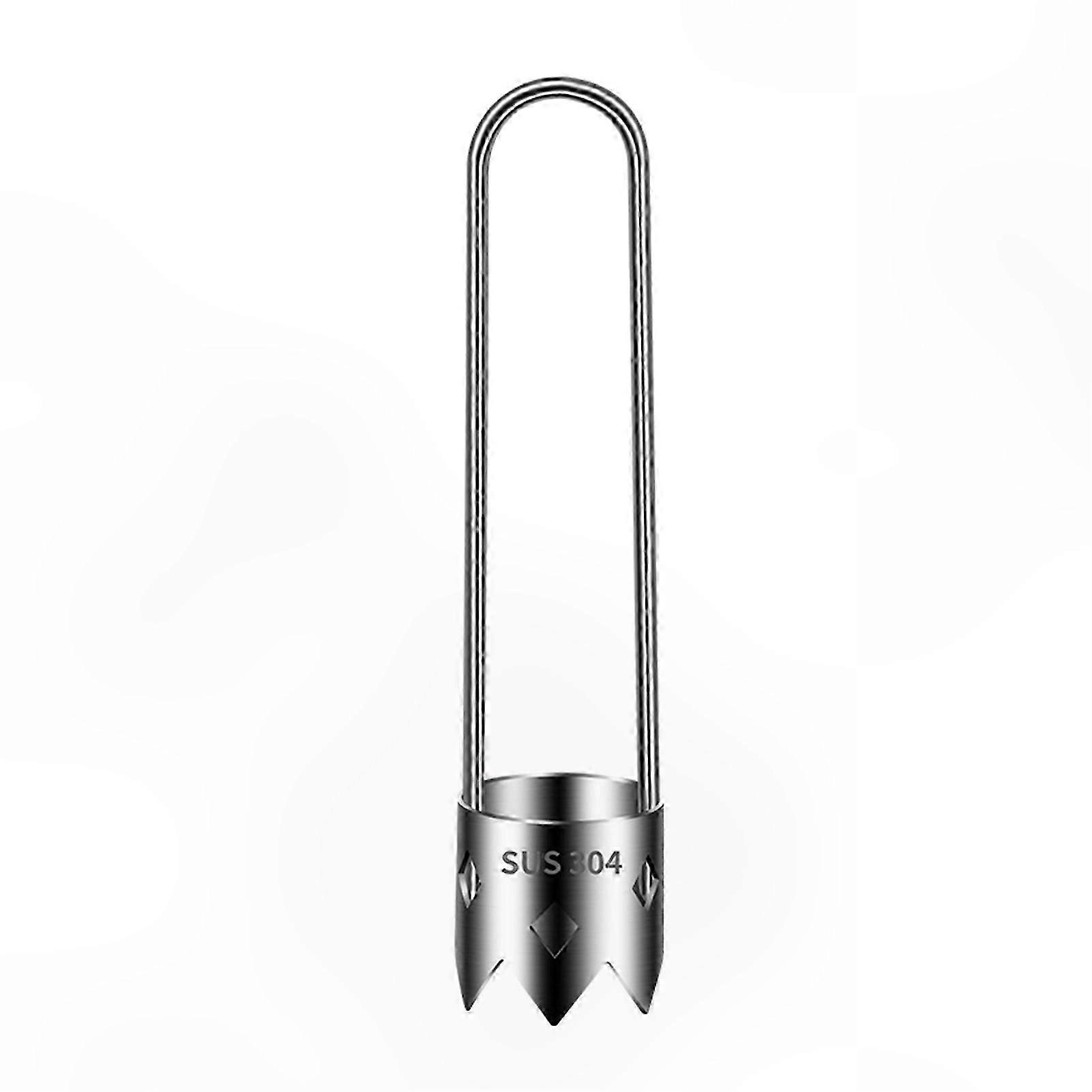 Stainless Steel Veggie Corer Tool for Quick Pepper and Fruit Core Removal Easy-to-Use Kitchen Gadget for Vegetables and Fruits