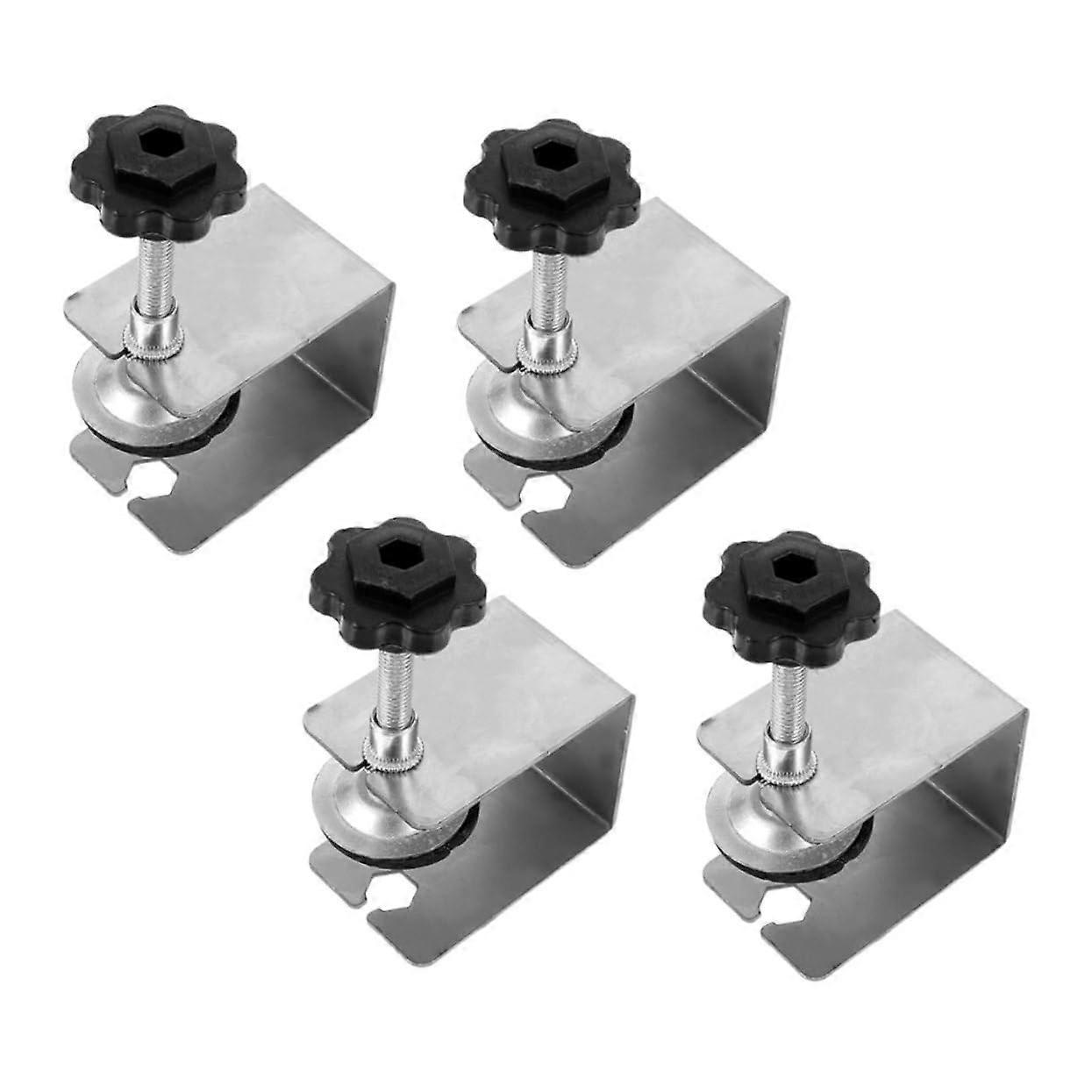 4 Pieces Drawer Clamps Adjustable Panel Clamps for Stable Mounting of Drawer Fronts for Woodworking and Furniture Making Robust and Durable
