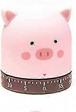100% Mechanical Kitchen Timer, 60-Minute Wind Up Dial 360 Rotating Countdown Egg Reminder