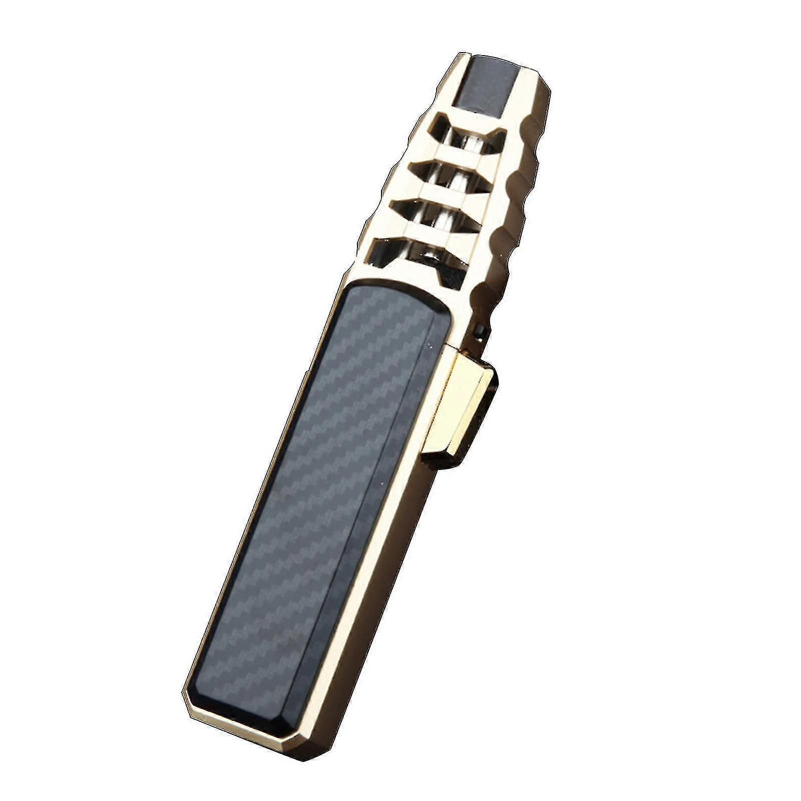 Windproof Straight Lighters,turbine Jet Torch Lighter, Blue Flame Torcher,culinary Torchlighters ,small Flamethrower, For Candle Cooking Outdoor Campi