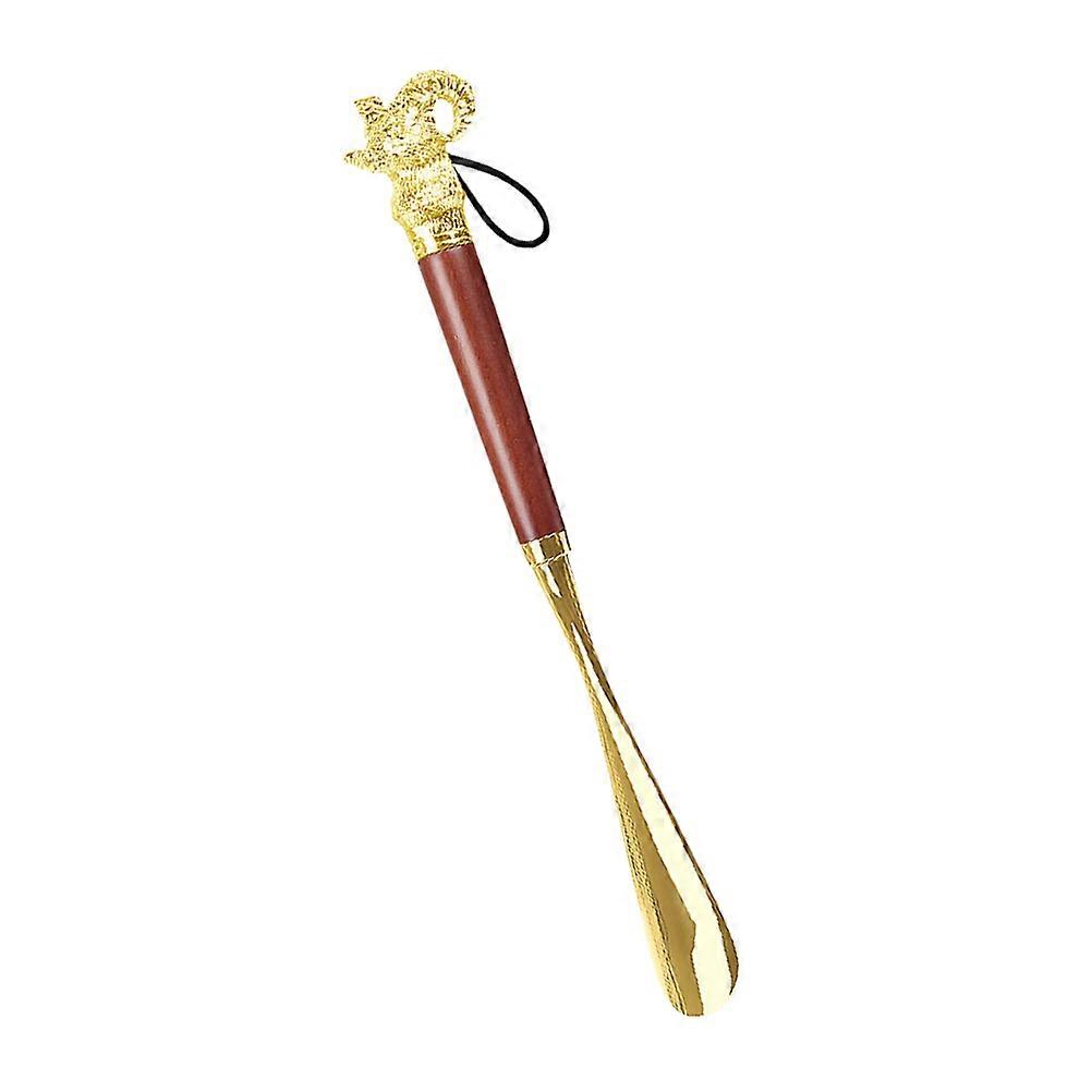 Creative Zodiac Goat Designed Shoe Horn For Home Use With Assorted Color And Ergonomic Design 1Pack