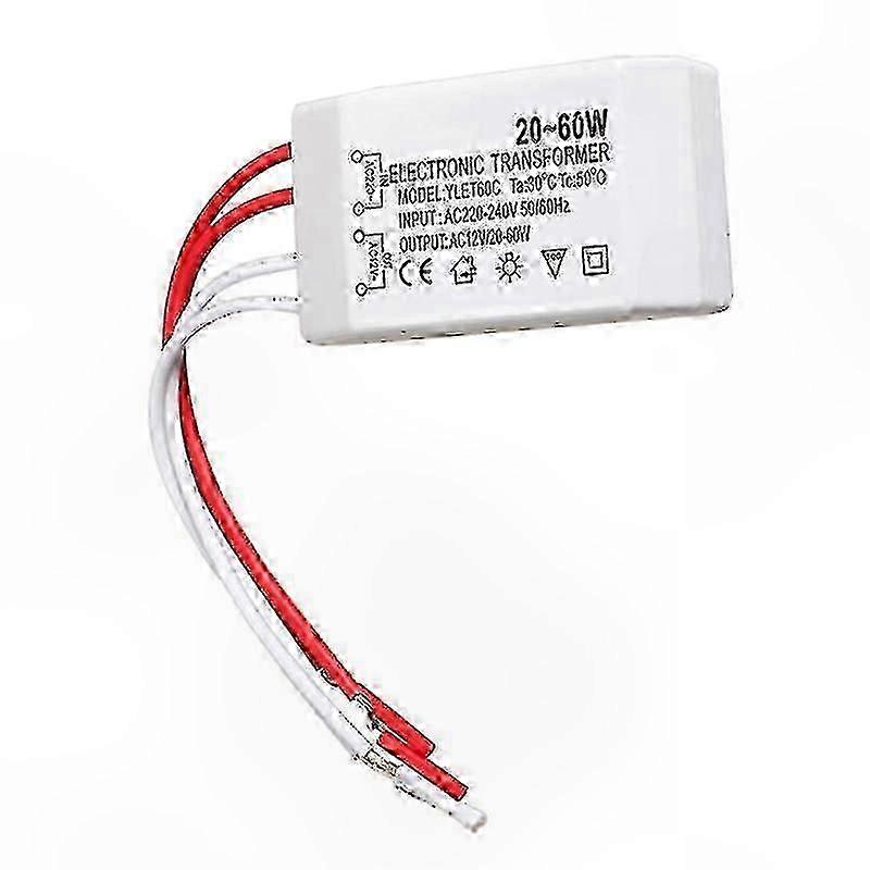 12V Halogen Lamp Transformer for 20-60W Spotlights Adapter Device