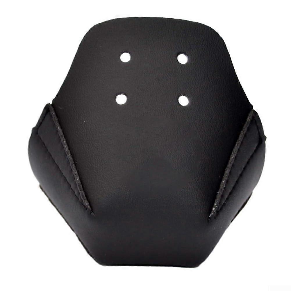 2-Piece Leather Protection Set for Inline Skating, Pure Black, Lightweight and Functional Design, Size and Compatibility Features