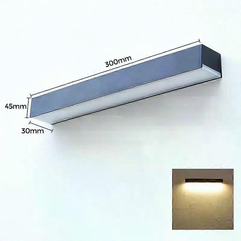 Solar LED Light Outdoor Waterproof Garden Decor Solar Powered Lamp Super Bright Villa Door Number Balcony Sunlight Wall Lights