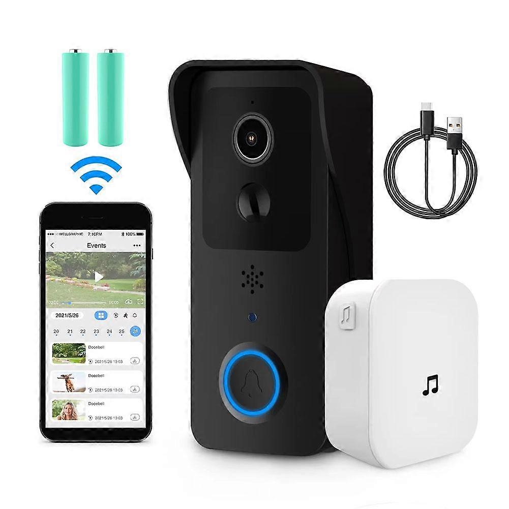Tuya 5G 2.4G WiFi Video Türklingel, 1080P oder Netzteil
