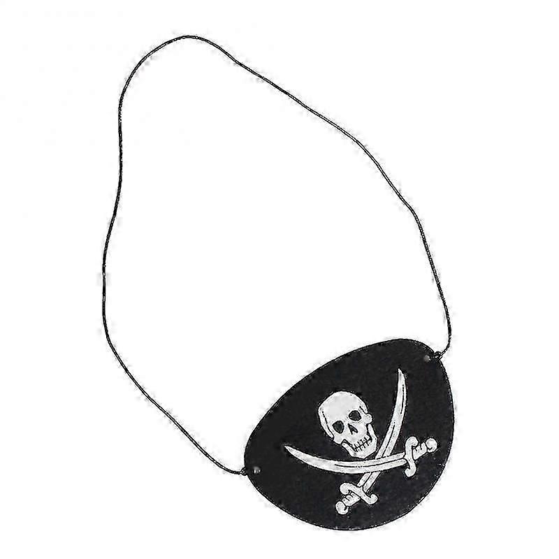 Pirate Eye Patch and Skeleton Mask Set - Fun Costume Accessory for Kids
