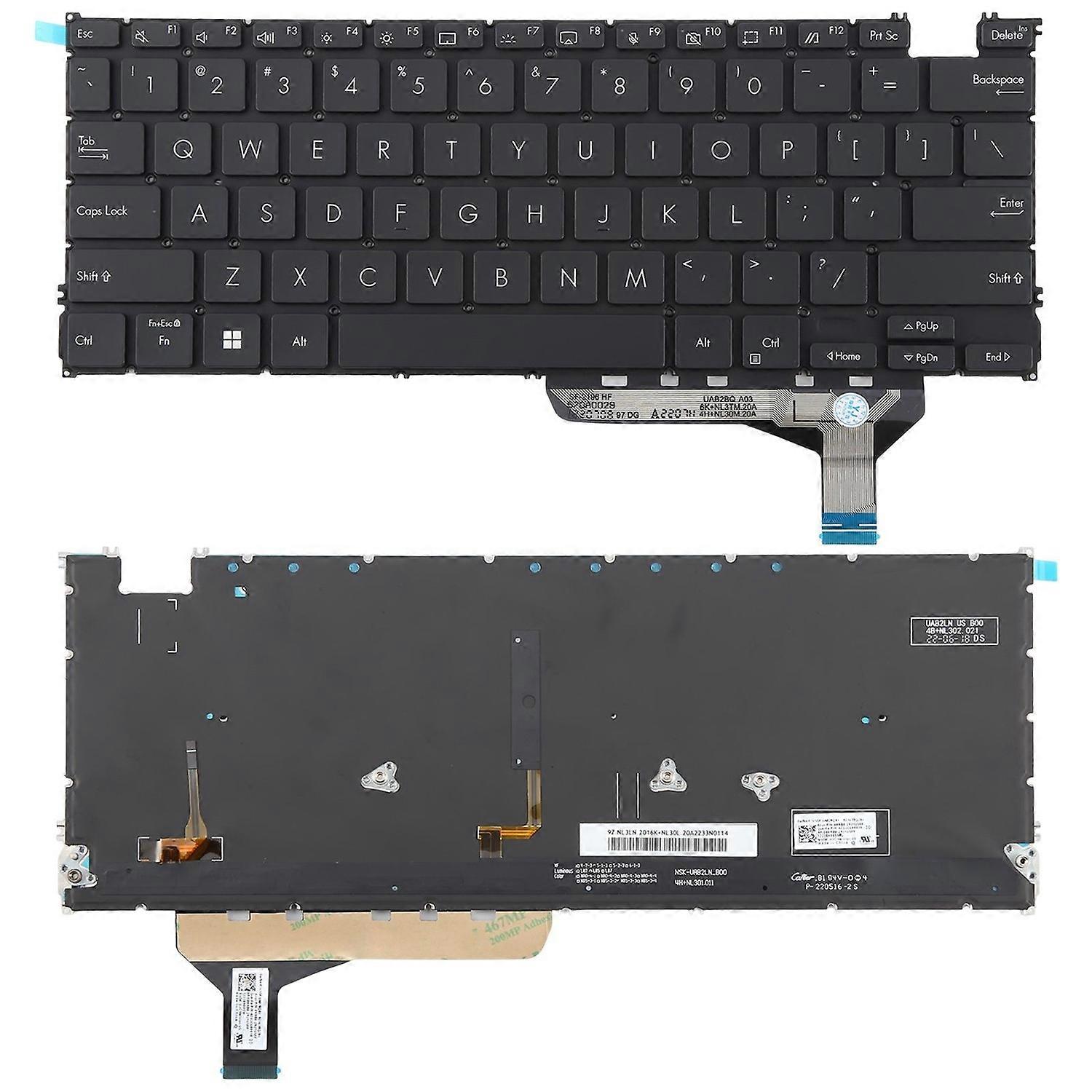 US Version Backlit Keyboard for Asus Zenbook 14 OLED UX3402 UX3402