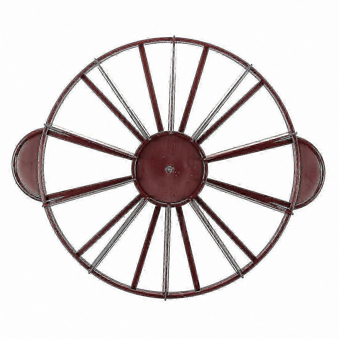 Equal Portion Cake Divider for 10/12 Slices, Dark Red Marker for Perfect Pie Cutting