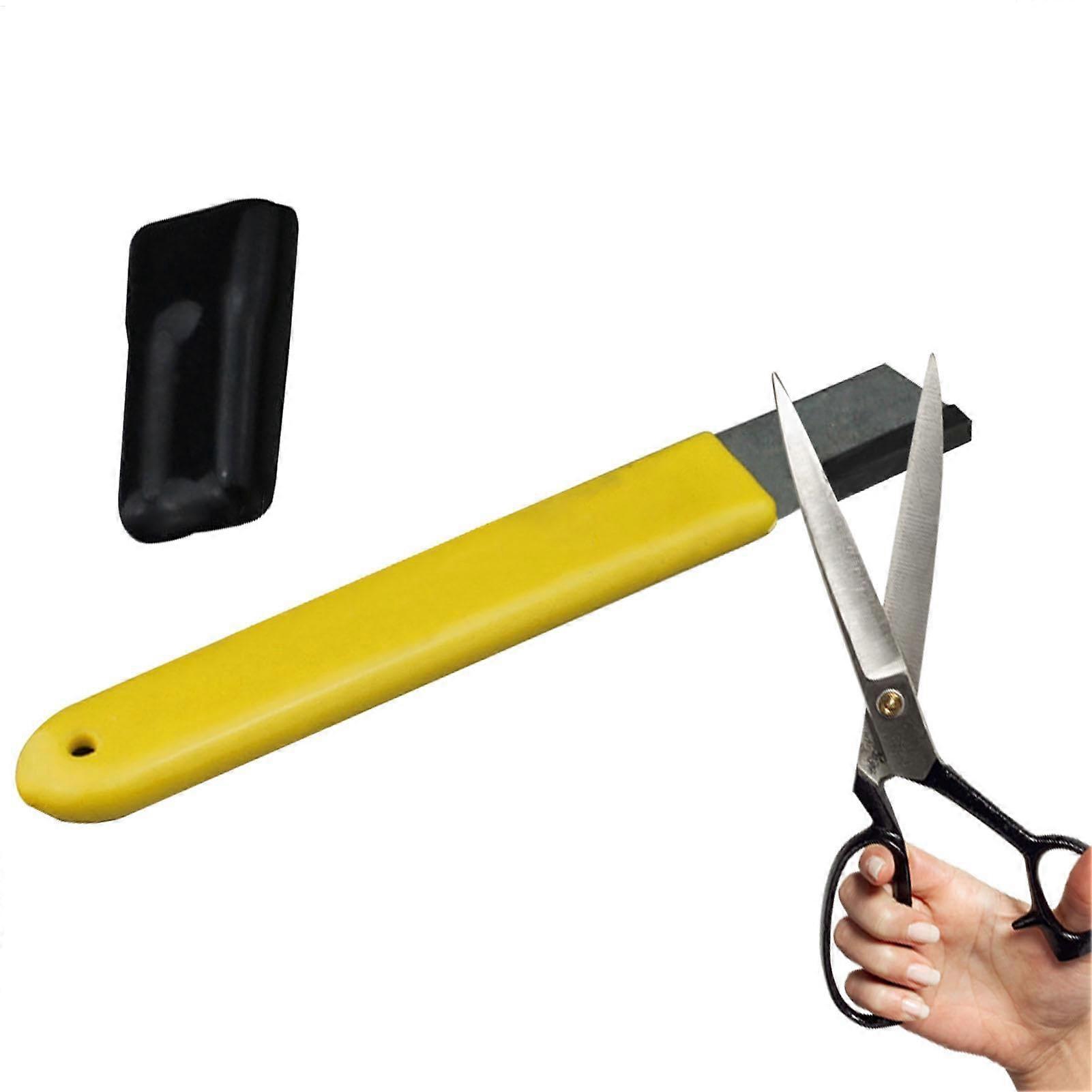 Pruner Sharpener, Garden Shears Sharpener Stick, Multi-Purpose Scissors Sharpener, Compact Loop Sharpener For Trimmers