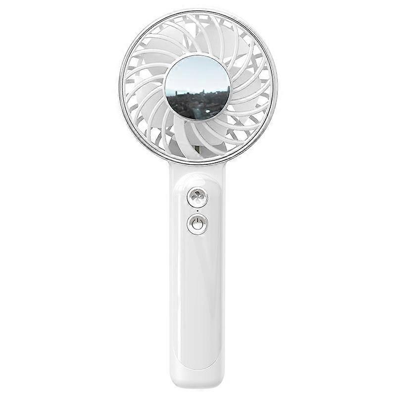 WT25 Handheld Fan With Lanyard Clip USB Desktop Silent Rechargeable Fan