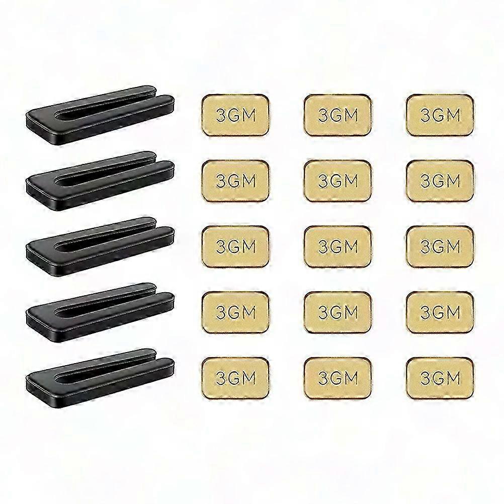 5 Sets Ceiling Fan Blade Balancing Kit, 5 Blades Fan Weight Balance Kit for Smooth Operation