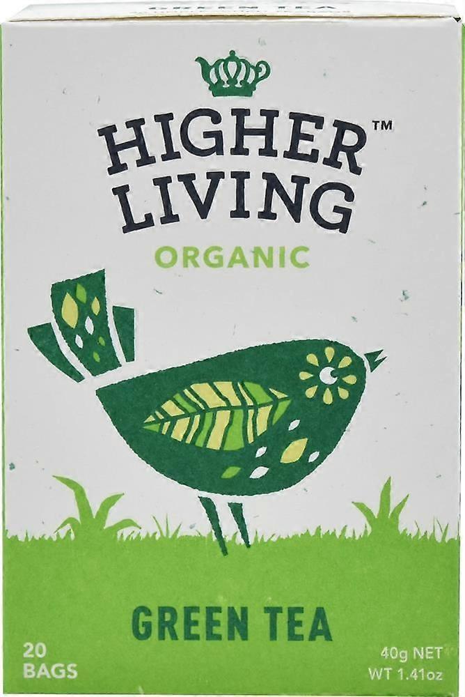 Higher Living Green Tea - 20 Bags - 4 Pack